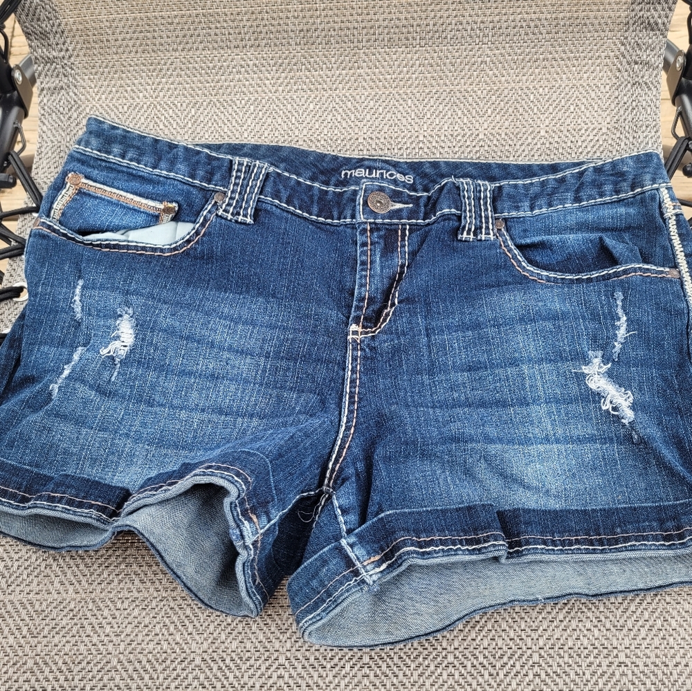 Maurices denim shorts